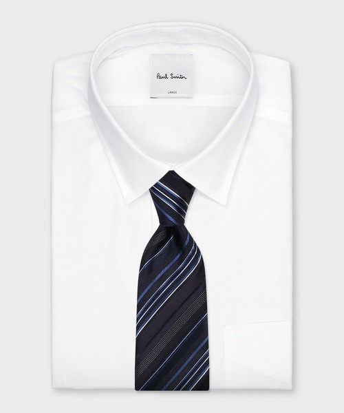 Paul Smith（ポールスミス）の「マルチストライプ タイ【160012 552MJ】（ネクタイ・メンズ・グリーン/パープル/ネイビー/ワインレッド・FREE）」の8枚目の写真