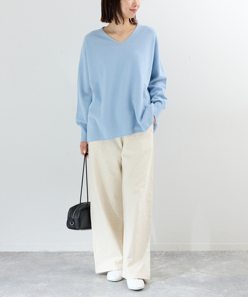 IENA（イエナ）の「ハイゲージスウェットパンツ（スウェットパンツ・レディース・アイボリー/ブラック系その他・38/36）」の5枚目の写真