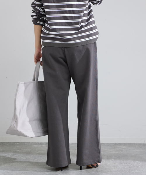 IENA（イエナ）の「ハイゲージスウェットパンツ（スウェットパンツ・レディース・アイボリー/ブラック系その他・38/36）」の8枚目の写真