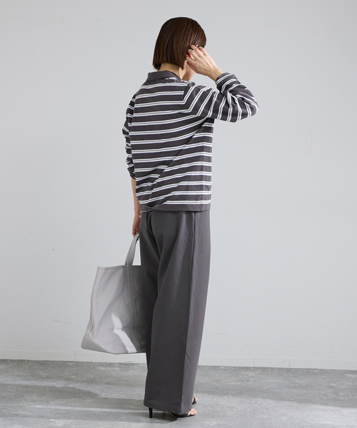 IENA（イエナ）の「ハイゲージスウェットパンツ（スウェットパンツ・レディース・アイボリー/ブラック系その他・38/36）」の11枚目の写真