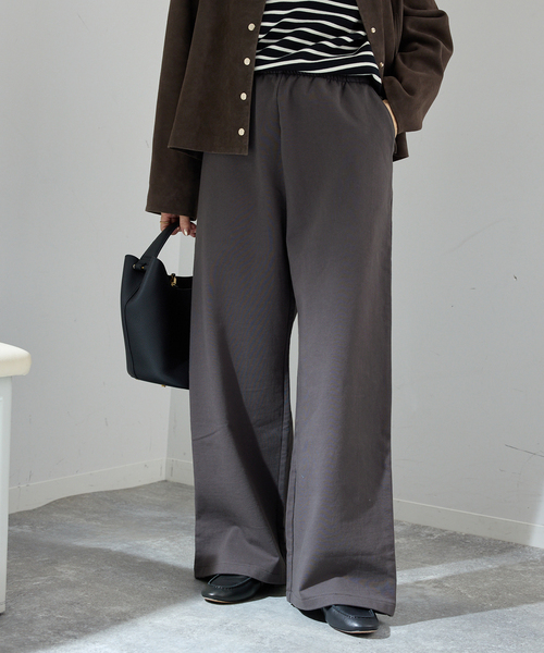 IENA（イエナ）の「ハイゲージスウェットパンツ（スウェットパンツ・レディース・アイボリー/ブラック系その他・38/36）」の12枚目の写真