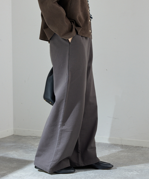 IENA（イエナ）の「ハイゲージスウェットパンツ（スウェットパンツ・レディース・アイボリー/ブラック系その他・38/36）」の13枚目の写真