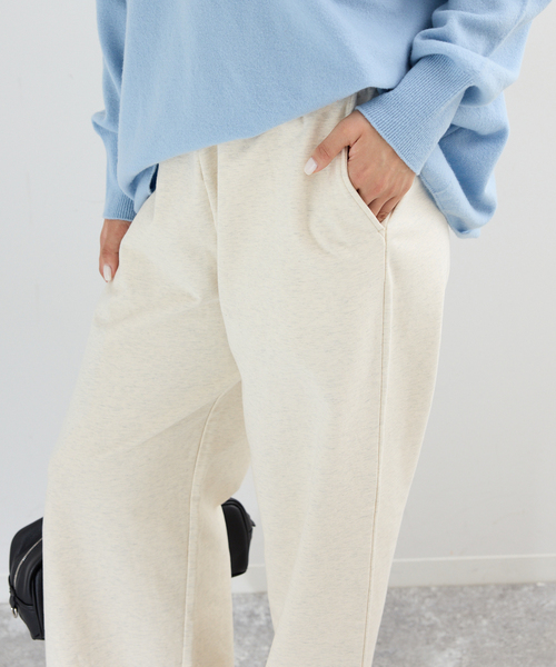 IENA（イエナ）の「ハイゲージスウェットパンツ（スウェットパンツ・レディース・アイボリー/ブラック系その他・38/36）」の19枚目の写真
