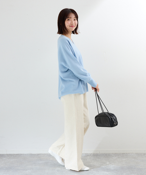 IENA（イエナ）の「ハイゲージスウェットパンツ（スウェットパンツ・レディース・アイボリー/ブラック系その他・38/36）」の21枚目の写真