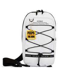 PEEPS（ピープス）の「offbeat string sling bag(white)（メッセンジャーバッグ）」