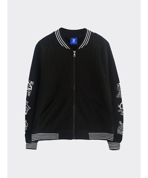 TEENY TIGER(ティーニータイガー)の「Longevity Embroidery bomber Jacket(Black)(ブルゾン・メンズ・その他・LARGE/MEDIUM)」の2枚目の写真