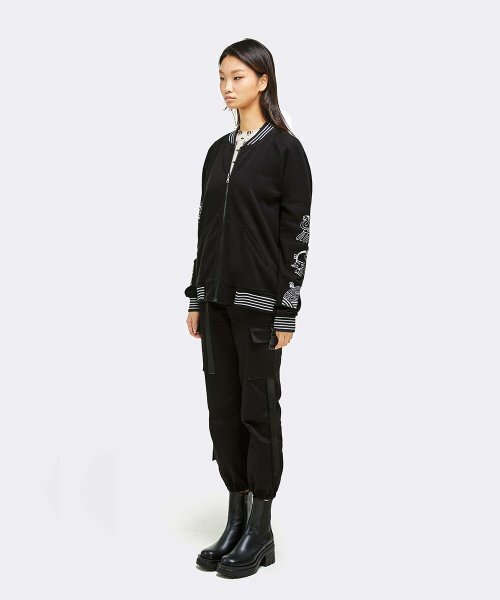 TEENY TIGER(ティーニータイガー)の「Longevity Embroidery bomber Jacket(Black)(ブルゾン・メンズ・その他・LARGE/MEDIUM)」の5枚目の写真