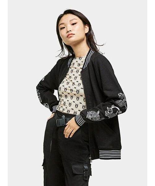 TEENY TIGER(ティーニータイガー)の「Longevity Embroidery bomber Jacket(Black)(ブルゾン・メンズ・その他・LARGE/MEDIUM)」の9枚目の写真