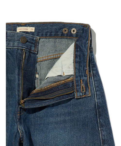 Levi's(リーバイス)の「Levi's/リーバイス CINCH バレルジーンズ(デニムパンツ・レディース・ダークインディゴブルー/インディゴブルー/ライトブルー/ブルー・26inch/25inch/24inch/23inch/28inch/27inch)」の9枚目の写真