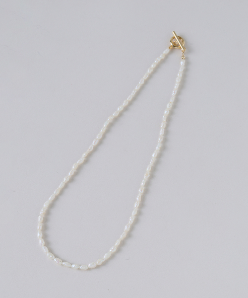 Noble(ノーブル)の「《追加2》MIHOKO SAKAI/ミホコサカイ ベビーパールネックレス S(ネックレス・レディース・ホワイト・FREE)」の3枚目の写真