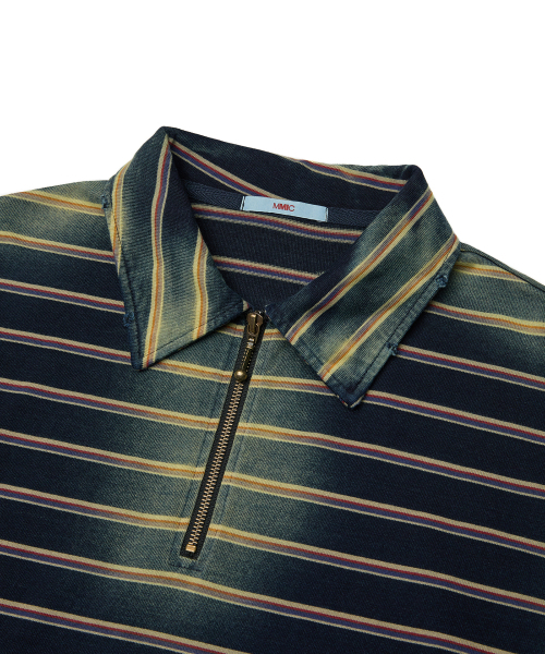 MMIC（エムエムアイシー）の「BOHO POLO (BEIGE)（ポロシャツ・メンズ・その他・M/L/XL）」の2枚目の写真