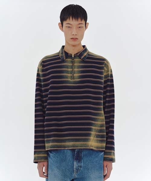 MMIC（エムエムアイシー）の「BOHO POLO (BEIGE)（ポロシャツ・メンズ・その他・M/L/XL）」の6枚目の写真