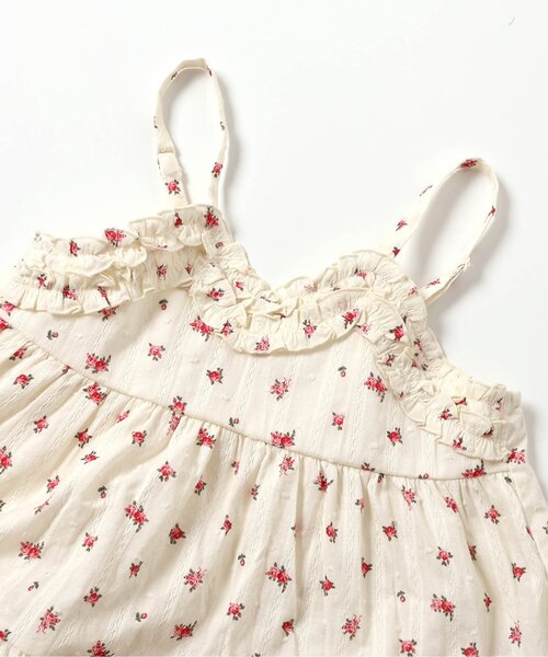 apres les cours（アプレレクール）の「花柄キャミビスチェ_ジュニア対応（ベスト・キッズ・その他3・120/110/100/90/140/130）」の10枚目の写真