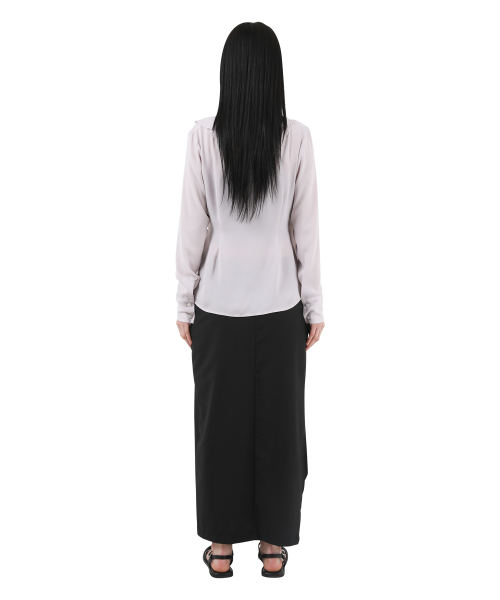 KATHARSIS(カタルシス)の「フレアラップブラウスパープル ONE SIZE(シャツ/ブラウス・レディース・その他・ONE SIZE)」の5枚目の写真
