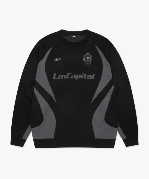 LMCの「LMCAPITAL SOCCER KNIT SWEATER black(ニット/セーター・レディース・その他・S/L/M)」の3枚目の写真