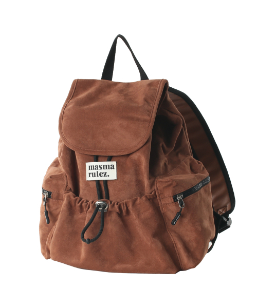 MASMARULEZ（マスマルールズ）の「[INT] Mini suede flap backpack _ Brown（バックパック/リュック・レディース・その他・FREE）」の6枚目の写真