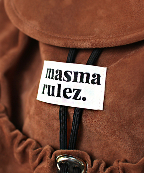 MASMARULEZ（マスマルールズ）の「[INT] Mini suede flap backpack _ Brown（バックパック/リュック・レディース・その他・FREE）」の9枚目の写真