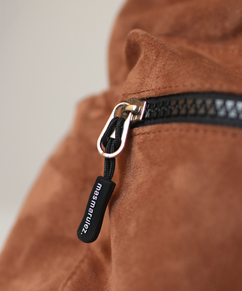 MASMARULEZ（マスマルールズ）の「[INT] Mini suede flap backpack _ Brown（バックパック/リュック・レディース・その他・FREE）」の10枚目の写真