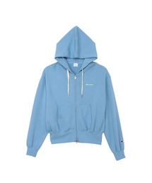 【Champion/チャンピオン】レディース ジップフーデッドスウェットシャツ