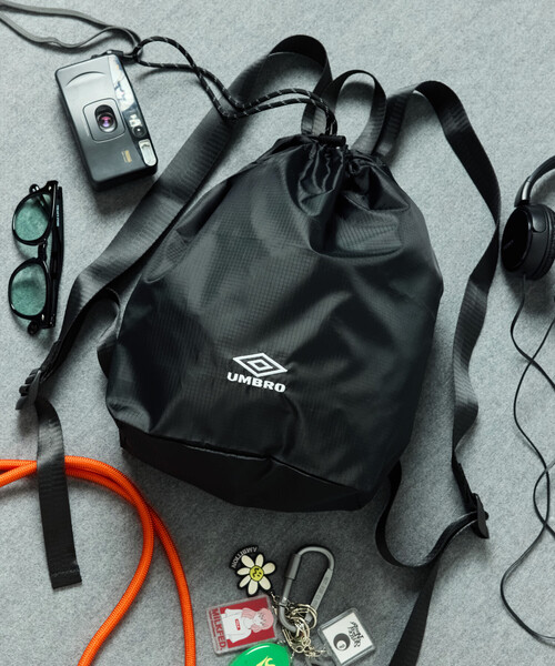 UMBRO(アンブロ)の「UMBRO/アンブロ SP Packable RIPSTOP MINI BAG/別注 パッカブル リップストップ ミニバッグ(バックパック/リュック・メンズ・ブラック/グレー/ブルー/その他9/その他15・ONE SIZE)」の2枚目の写真