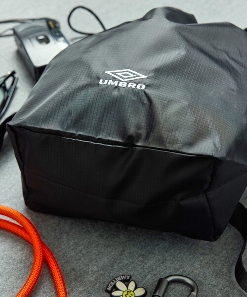 UMBRO(アンブロ)の「UMBRO/アンブロ SP Packable RIPSTOP MINI BAG/別注 パッカブル リップストップ ミニバッグ(バックパック/リュック・メンズ・ブラック/グレー/ブルー/その他9/その他15・ONE SIZE)」の9枚目の写真