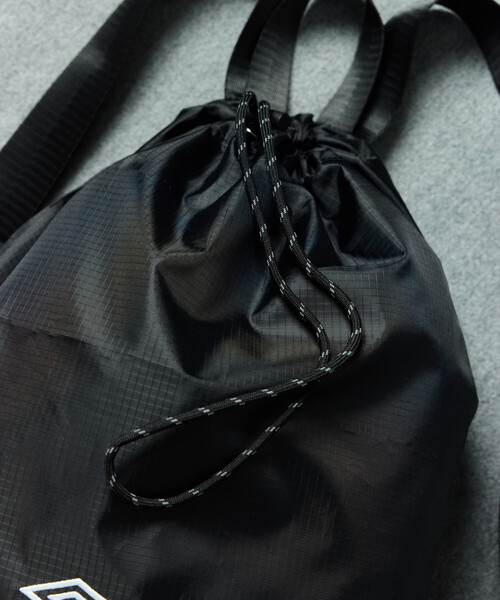 UMBRO(アンブロ)の「UMBRO/アンブロ SP Packable RIPSTOP MINI BAG/別注 パッカブル リップストップ ミニバッグ(バックパック/リュック・メンズ・ブラック/グレー/ブルー/その他9/その他15・ONE SIZE)」の11枚目の写真