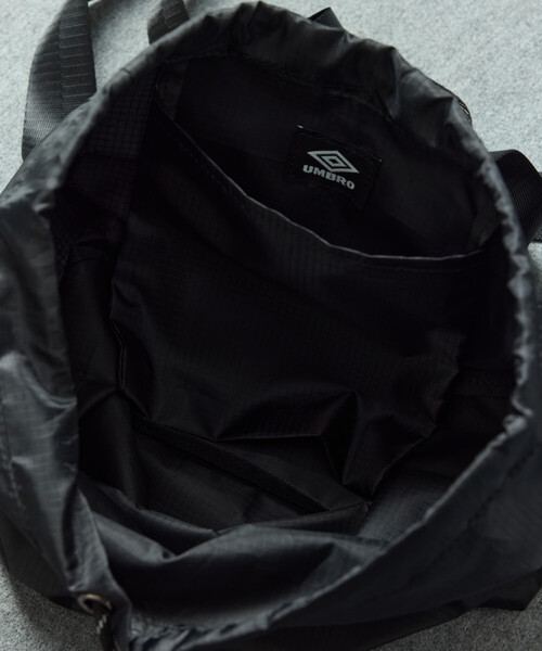 UMBRO(アンブロ)の「UMBRO/アンブロ SP Packable RIPSTOP MINI BAG/別注 パッカブル リップストップ ミニバッグ(バックパック/リュック・メンズ・ブラック/グレー/ブルー/その他9/その他15・ONE SIZE)」の17枚目の写真