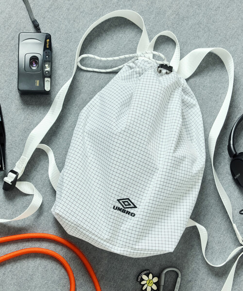 UMBRO(アンブロ)の「UMBRO/アンブロ SP Packable RIPSTOP MINI BAG/別注 パッカブル リップストップ ミニバッグ(バックパック/リュック・メンズ・ブラック/グレー/ブルー/その他9/その他15・ONE SIZE)」の18枚目の写真
