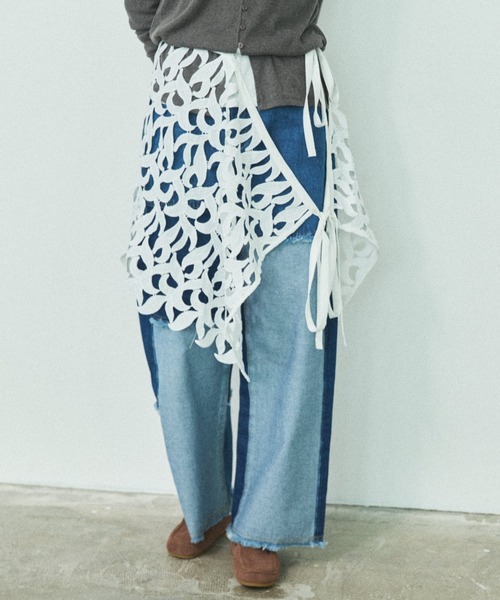 ZOZO限定】MULTI LACE WRAP SKIRT/マルチウェイレースラップスカート