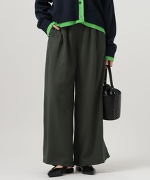 BAYFLOW | [スタイルアップ]TRタックワイドパンツ(その他パンツ)
