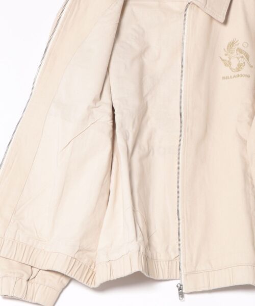 BILLABONG(ビラボン)の「BILLABONG ウィメンズ CHILL TIME JACKET ジャケット 【2026年春夏モデル】(ブルゾン・レディース・アイボリー/ブラウン系その他/グリーン系その他・MEDIUM)」の5枚目の写真