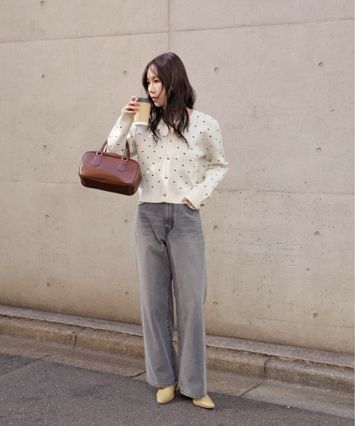 FREE'S MART（フリーズマート）の「◆レーストリミングワイドストレートデニム（その他パンツ・レディース・ライトインディゴブルー/ブラック系その他・X-SMALL/MEDIUM/SMALL）」の20枚目の写真