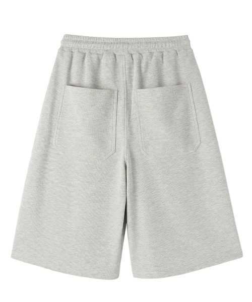OY（オーワイ）の「『OY/オーワイ』CROSS WAFFLE SHORTS/クロスワッフルショートパンツ（スウェットパンツ・メンズ・グレー/ブラック・L/M）」の18枚目の写真