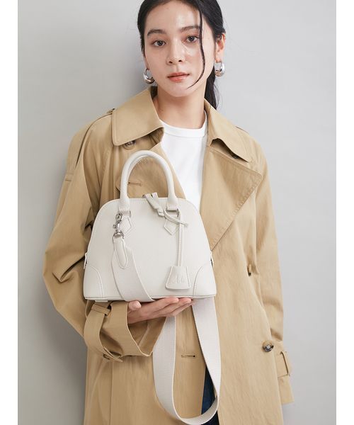 ワイドショルダーミドルボストンバッグ（ボストンバッグ）｜Mila Owen