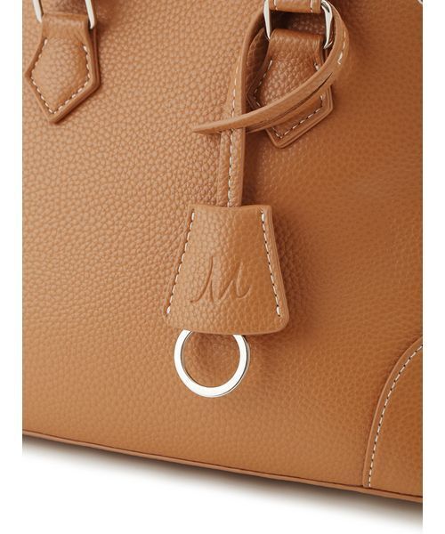 Mila Owen（ミラオーウェン）の「ワイドショルダーミドルボストンバッグ（ボストンバッグ・レディース・ピンク/キャメル/ブラック/アイボリー/イエロー・F）」の9枚目の写真