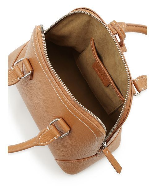 Mila Owen（ミラオーウェン）の「ワイドショルダーミドルボストンバッグ（ボストンバッグ・レディース・ピンク/キャメル/ブラック/アイボリー/イエロー・F）」の10枚目の写真