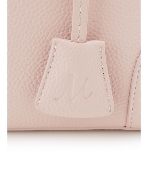 Mila Owen（ミラオーウェン）の「ワイドショルダーミドルボストンバッグ（ボストンバッグ・レディース・ピンク/キャメル/ブラック/アイボリー/イエロー・F）」の18枚目の写真