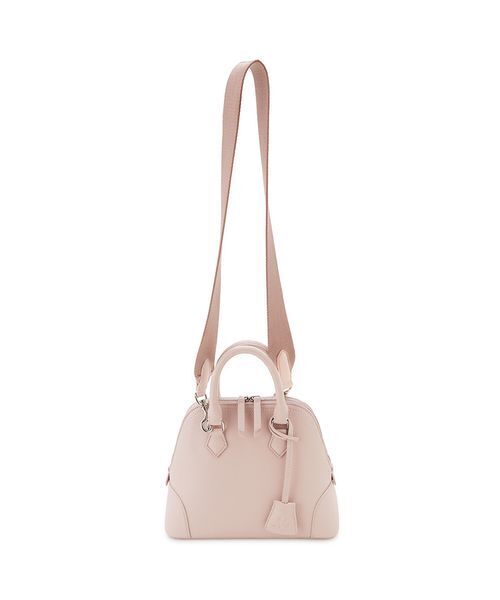 Mila Owen（ミラオーウェン）の「ワイドショルダーミドルボストンバッグ（ボストンバッグ・レディース・ピンク/キャメル/ブラック/アイボリー/イエロー・F）」の21枚目の写真