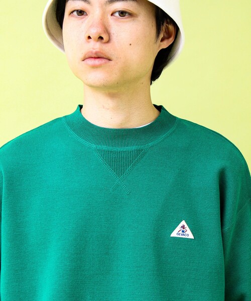 GEVACO（ゲバコ）の「【GEVACO/ゲバコ】スウェットニットプルオーバー（スウェット・メンズ・グリーン/レッド/グレー・M/L）」の17枚目の写真