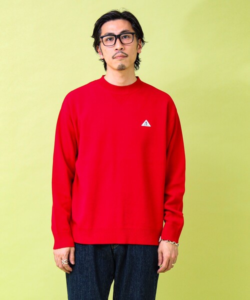 GEVACO（ゲバコ）の「【GEVACO/ゲバコ】スウェットニットプルオーバー（スウェット・メンズ・グリーン/レッド/グレー・M/L）」の18枚目の写真