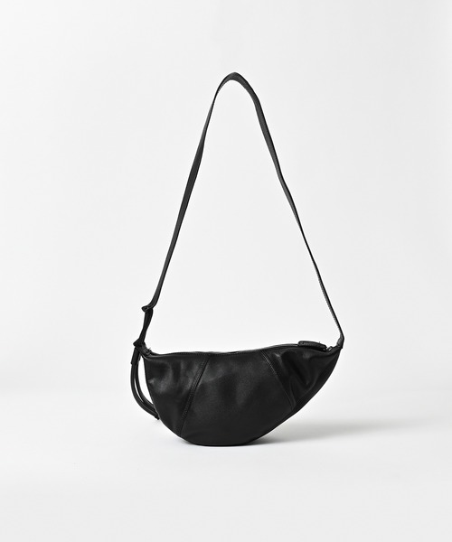 ADAM PATEK(アダムパテック)の「ADAMPATEK/water repellent leather mini shoulder bag/撥水レザーミニショルダーバッグ(ショルダーバッグ・メンズ・ブラック・FREE)」の3枚目の写真