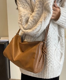 florist | 2WAY レザータッチノットワンショルダーバッグ(iPad収納可)(ショルダーバッグ)