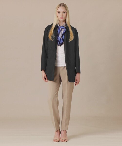 MACKINTOSH LONDON(マッキントッシュ ロンドン)の「【BANTON/バントン】ウエザーコットンコート(トレンチコート・レディース・ブラック/ベージュ・40/38)」の12枚目の写真