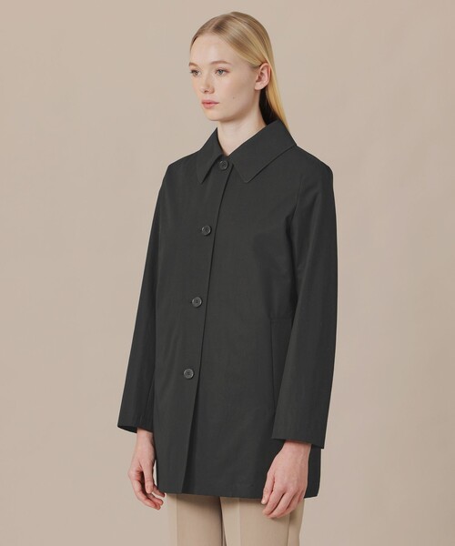 MACKINTOSH LONDON(マッキントッシュ ロンドン)の「【BANTON/バントン】ウエザーコットンコート(トレンチコート・レディース・ブラック/ベージュ・40/38)」の9枚目の写真