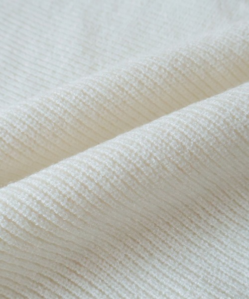 ad thie（アドティエ）の「フーディー ニット プルオーバー（ニット/セーター・レディース・グレー/ブラウン/アイボリー/ライトブルー・FREE）」の13枚目の写真