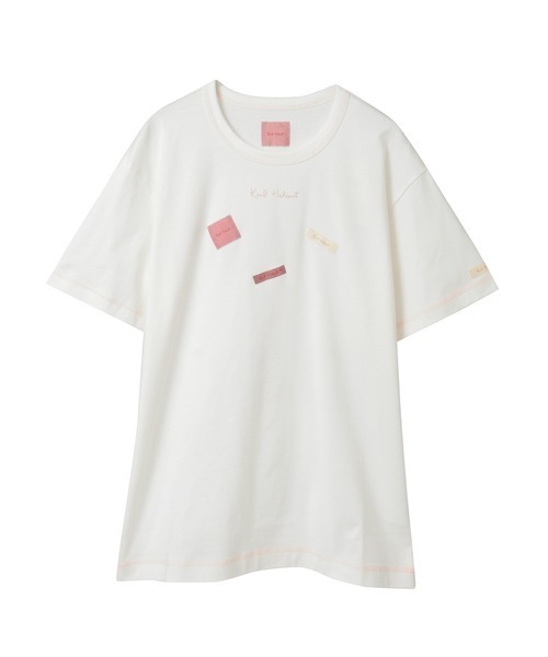 KARL HELMUT(カールヘルム)の「ロゴ&ネームワッペンTシャツとボーダー長袖Tシャツのセット(その他トップス・メンズ・ホワイト×ブラック/ミント/レッド/ピンク・LARGE/MEDIUM)」の20枚目の写真