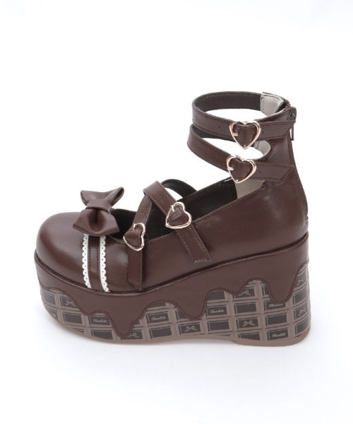 チョコレートシューズ（パンプス）｜Chalmiere（シャルミエール）の