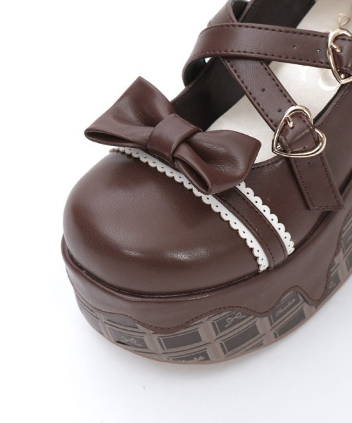 チョコレートシューズ（パンプス）｜Chalmiere（シャルミエール）の