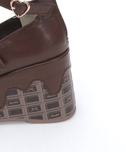 チョコレートシューズ（パンプス）｜Chalmiere（シャルミエール）の