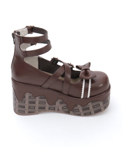 チョコレートシューズ（パンプス）｜Chalmiere（シャルミエール）の